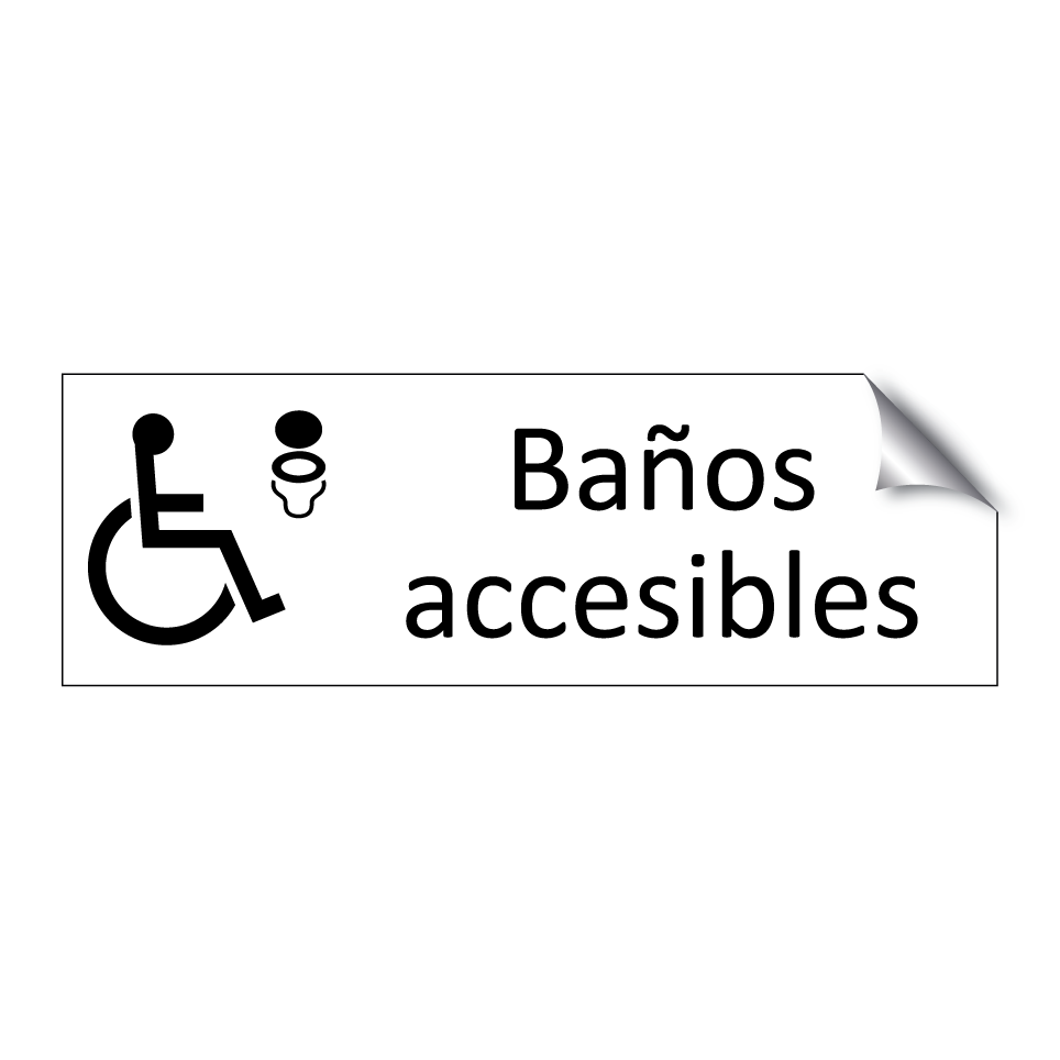 Baños accesibles