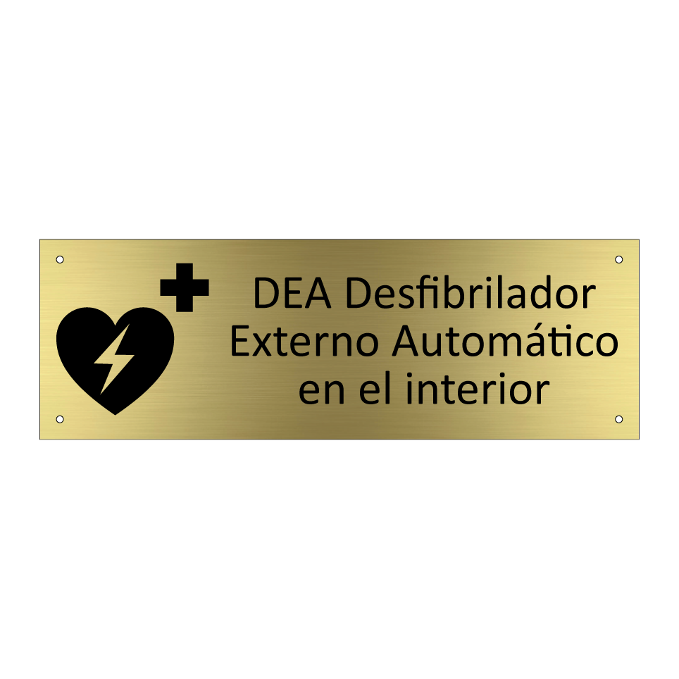 DEA Desfibrilador Externo Automático en el interior