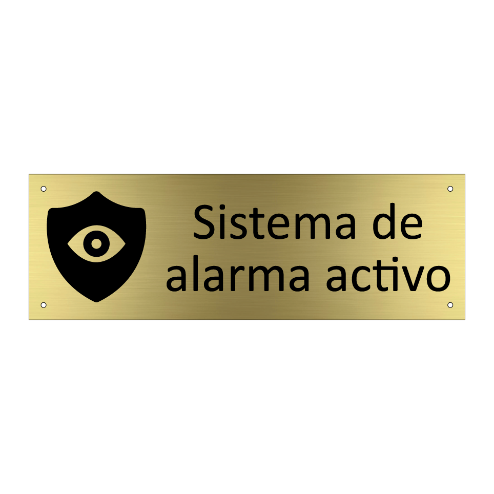 Sistema de alarma activo