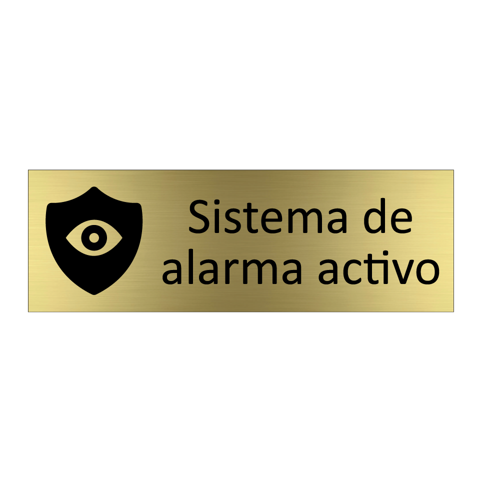 Sistema de alarma activo