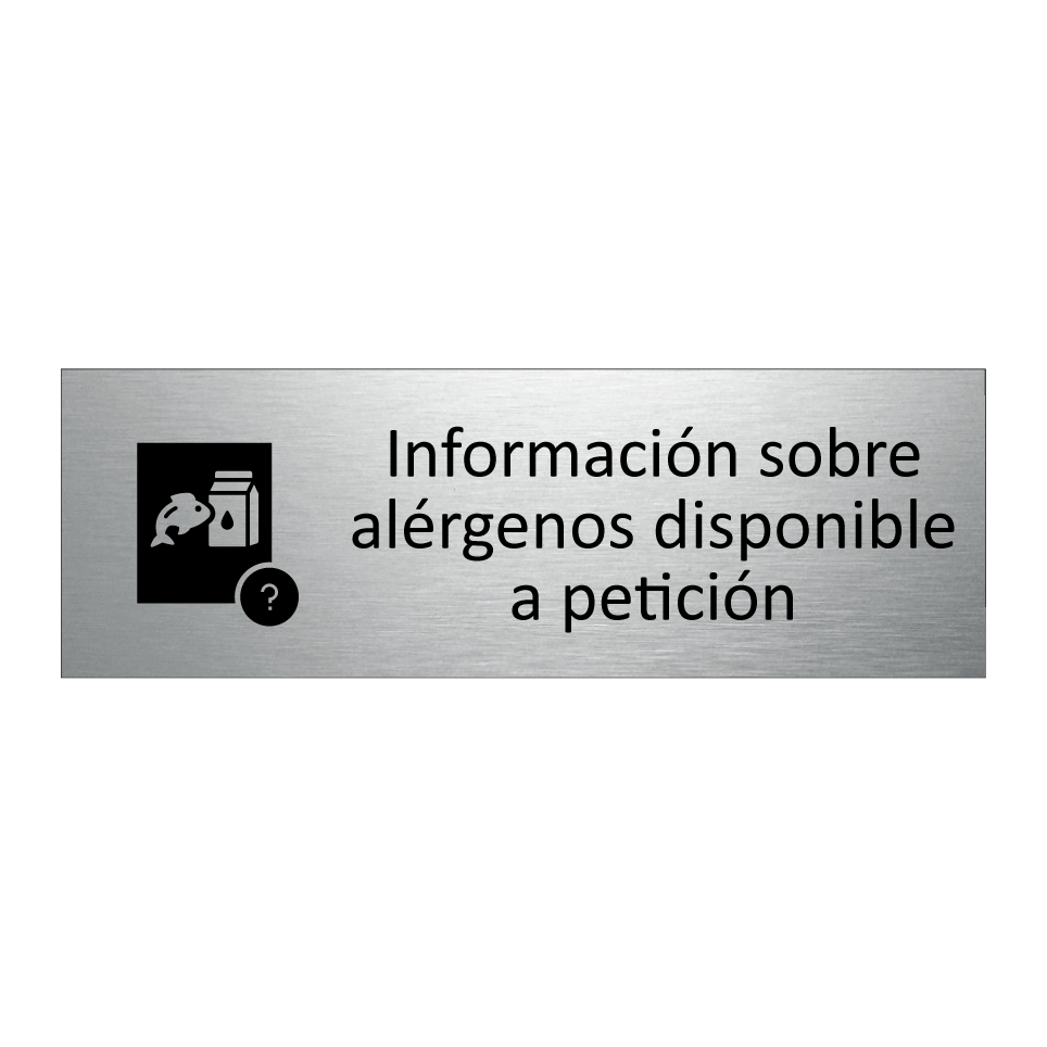 Información sobre alérgenos disponible a petición