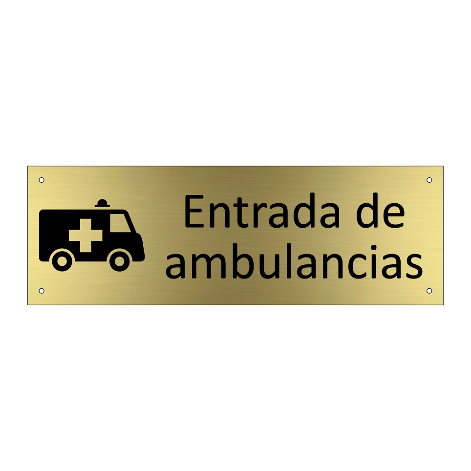 Entrada de ambulancias