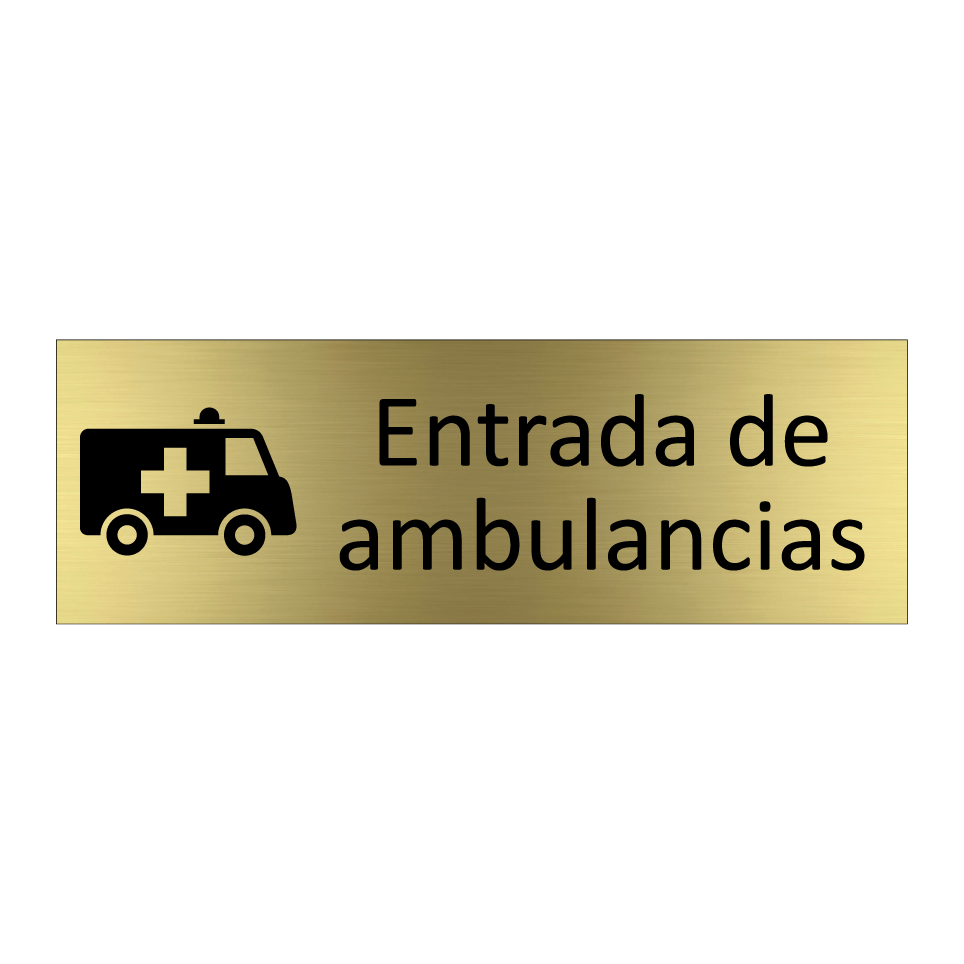 Entrada de ambulancias