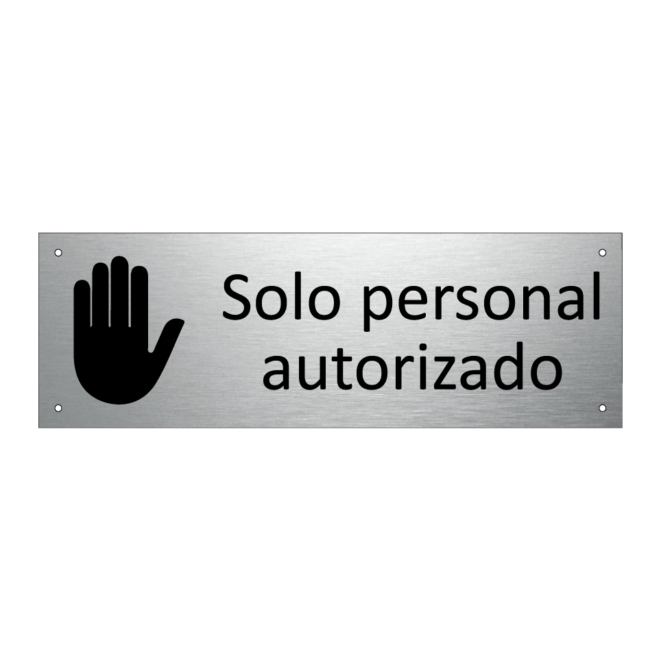 Solo personal autorizado