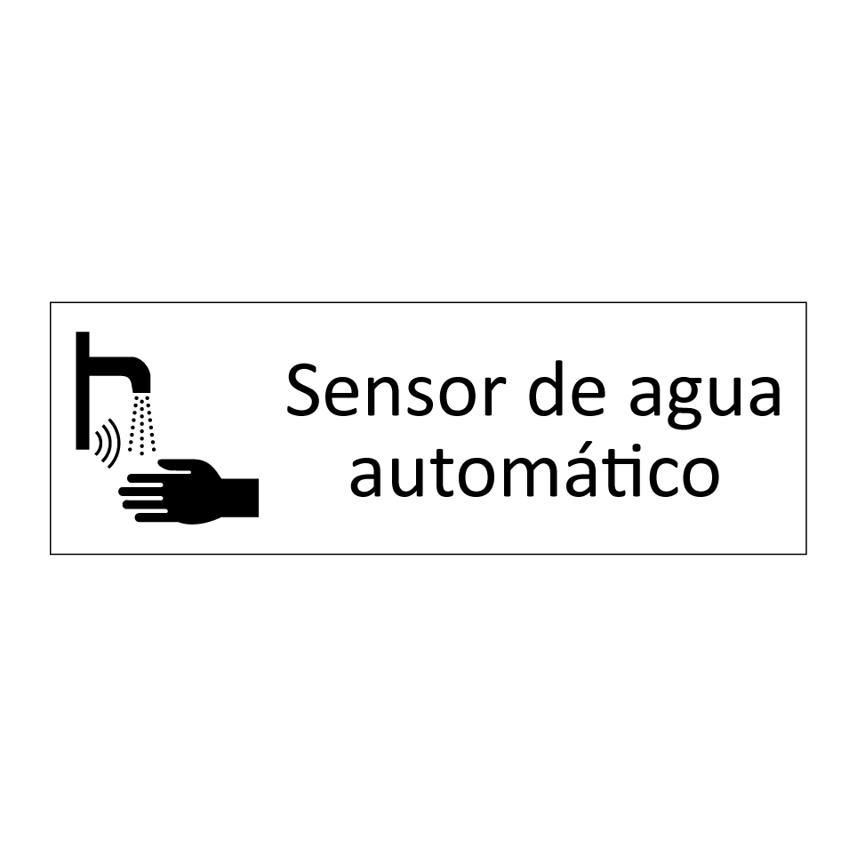 Sensor de agua automático
