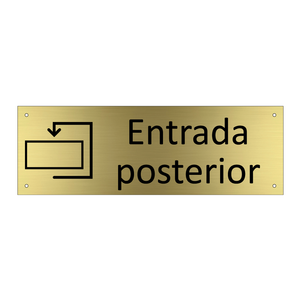Entrada posterior