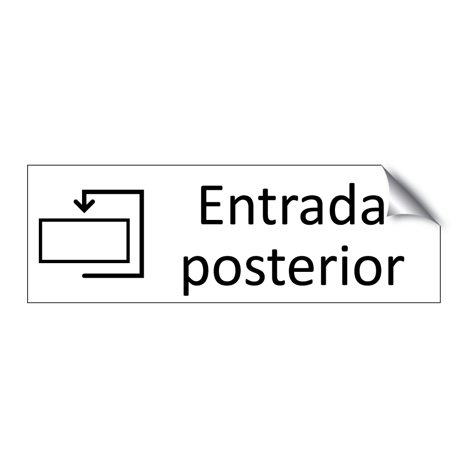 Entrada posterior