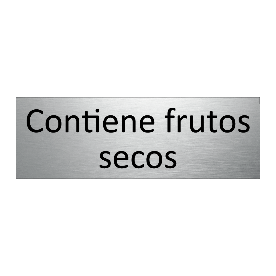 Contiene frutos secos