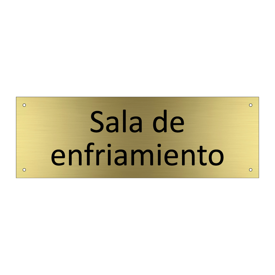 Sala de enfriamiento