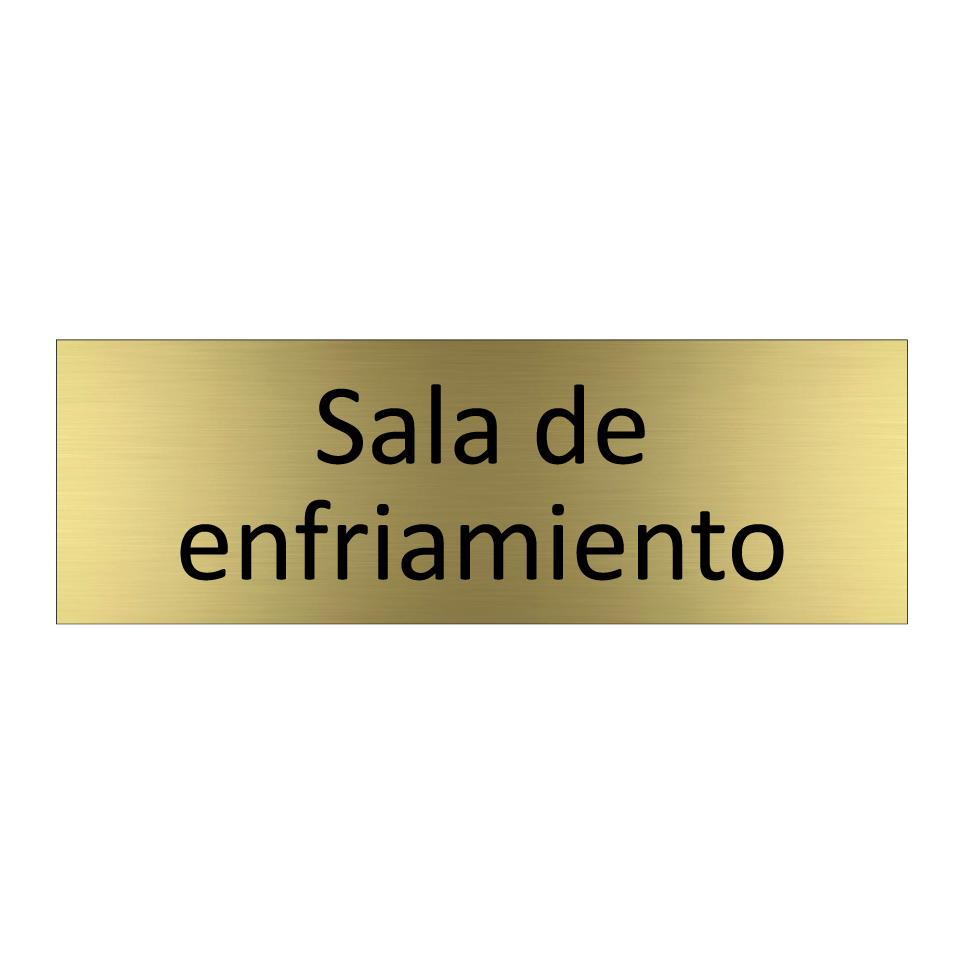 Sala de enfriamiento