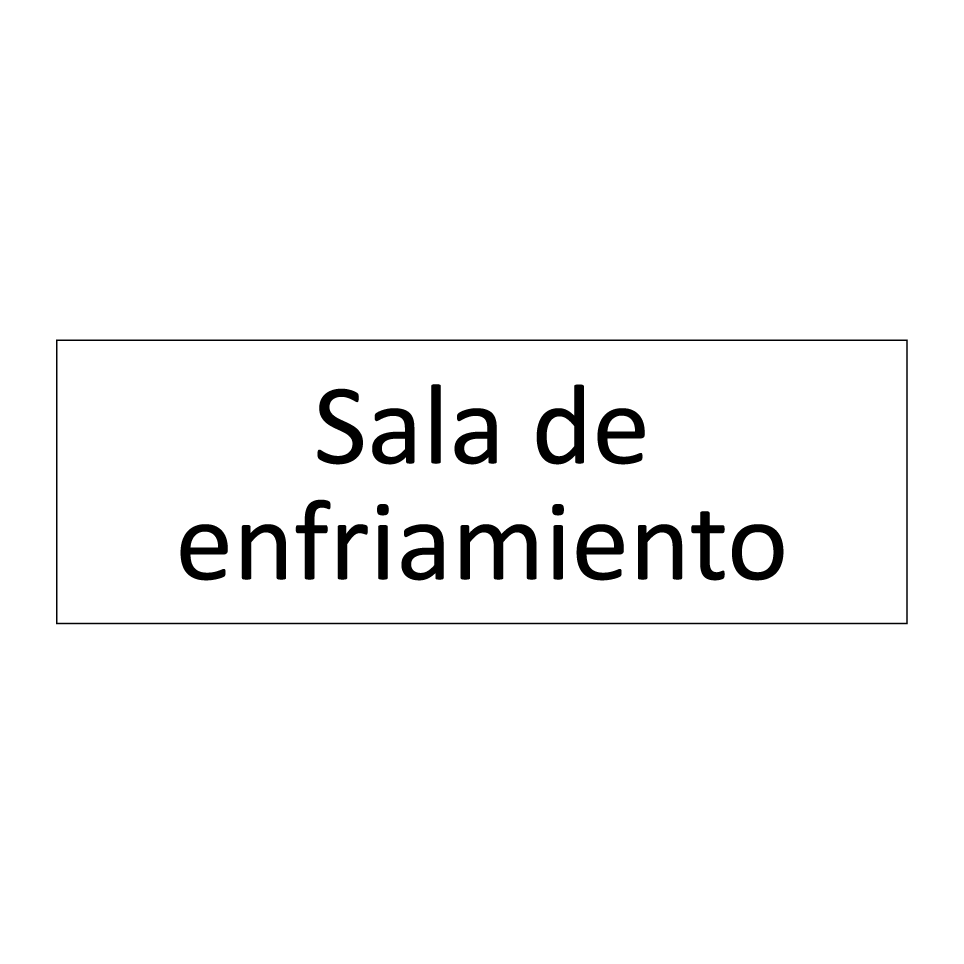 Sala de enfriamiento