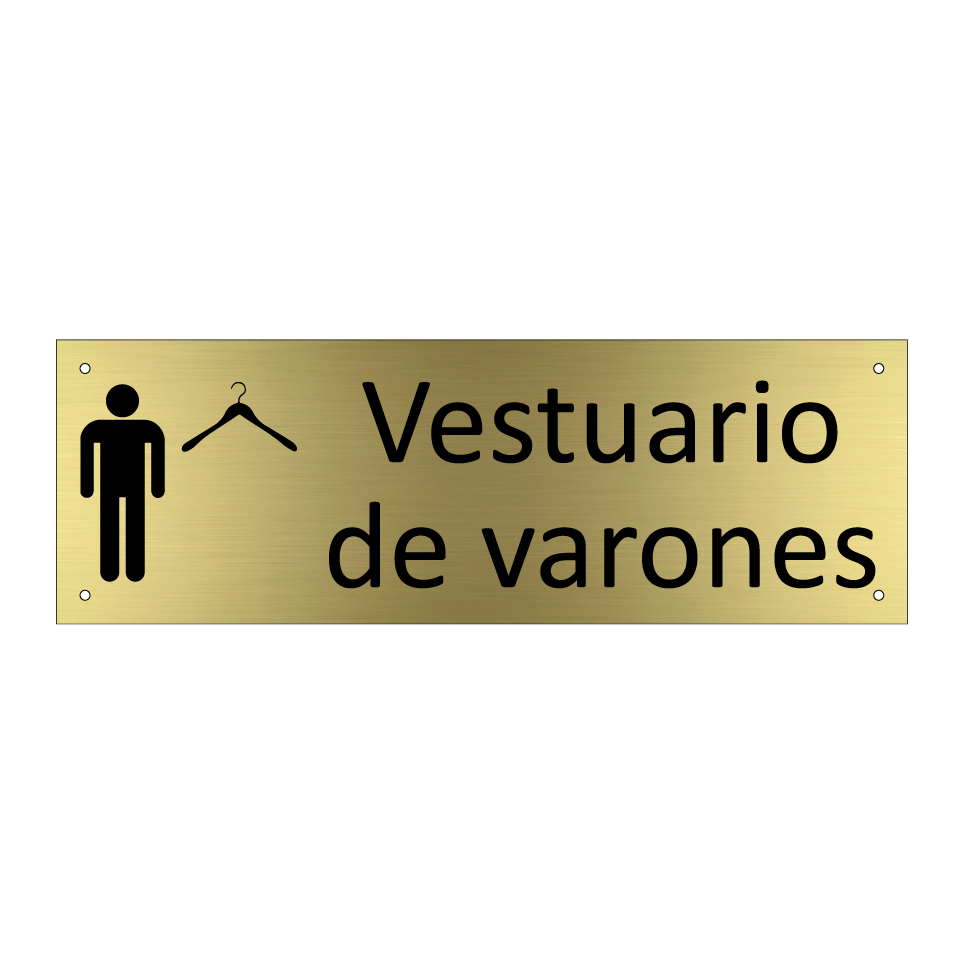 Vestuario de varones