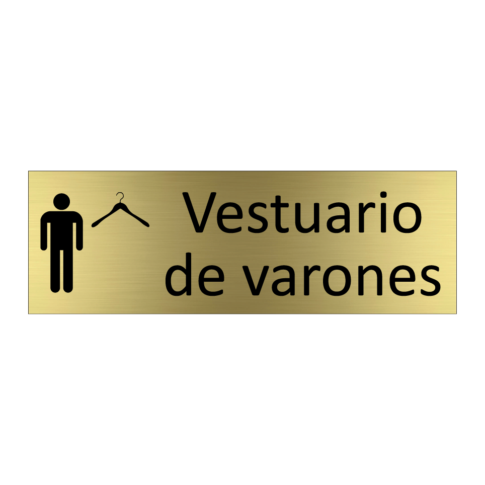 Vestuario de varones