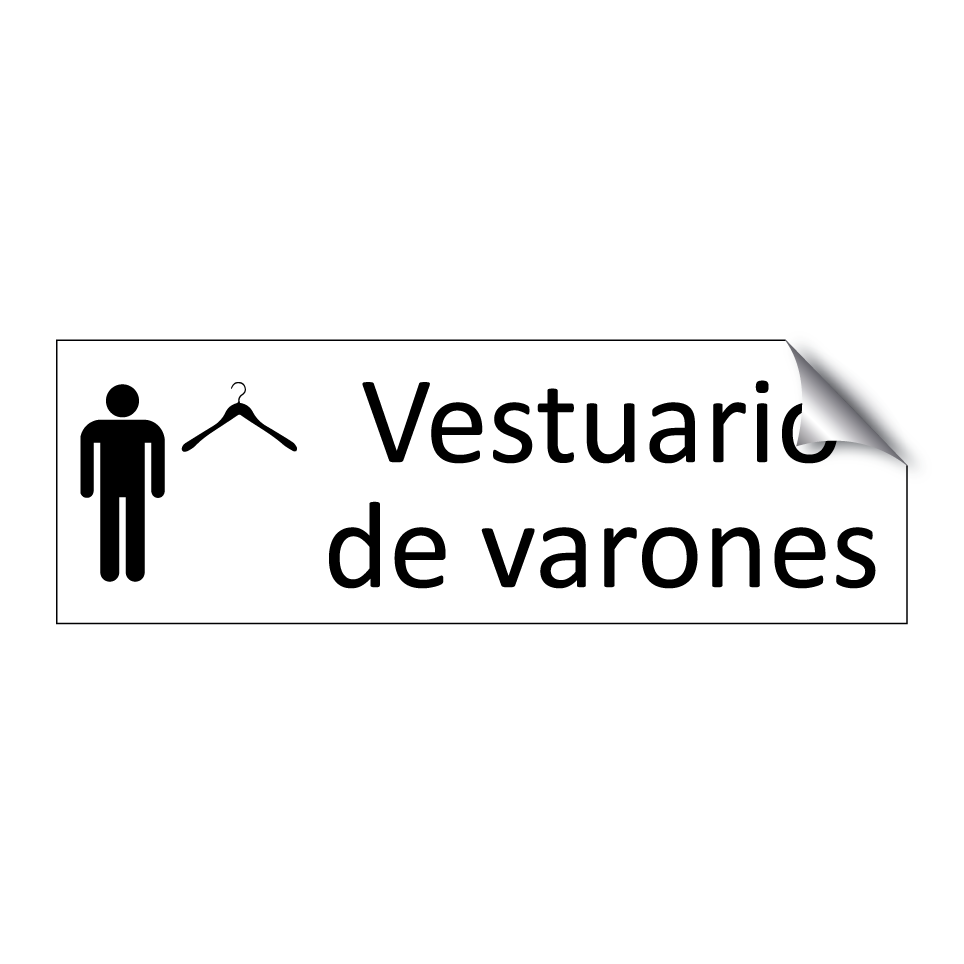 Vestuario de varones