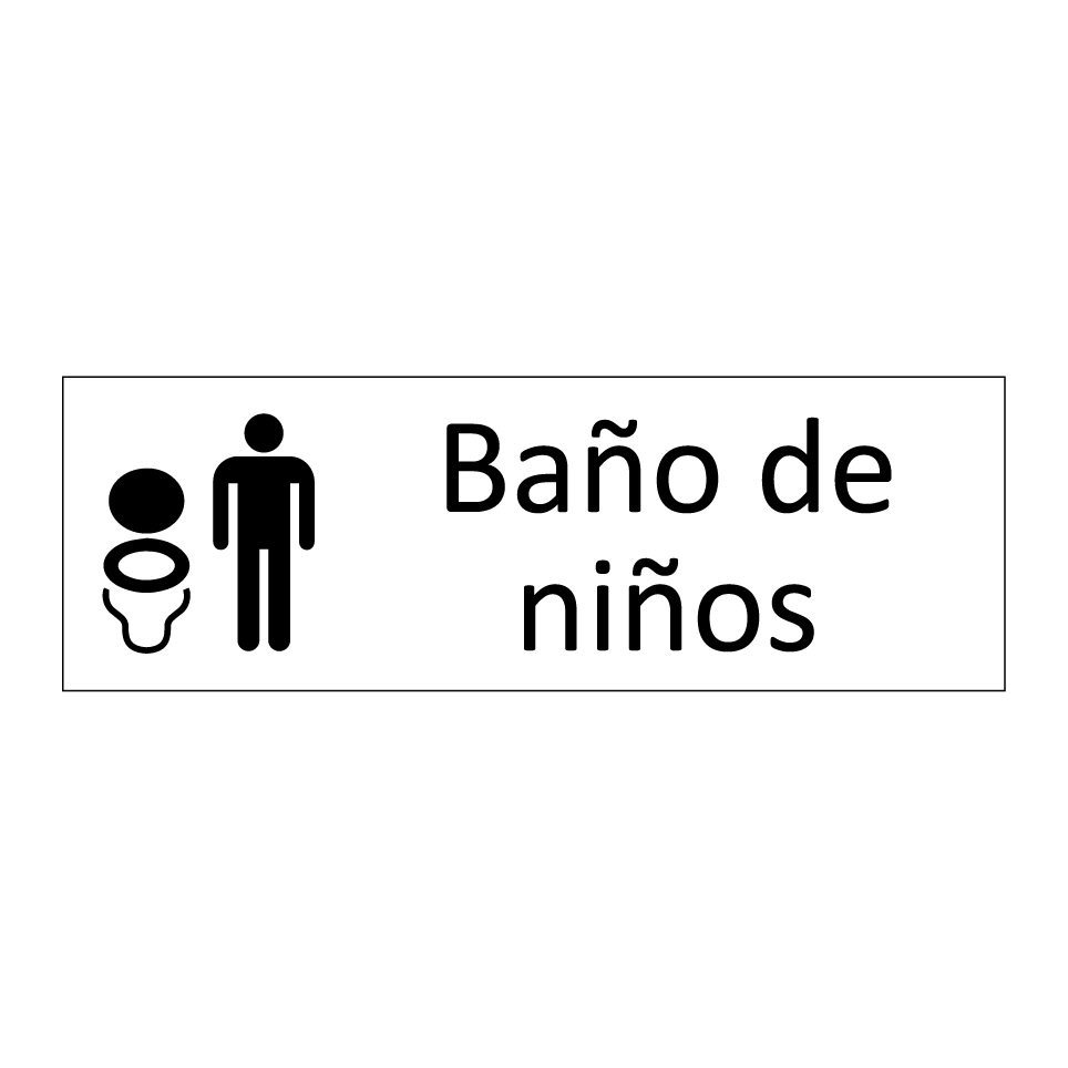 Baño de niños