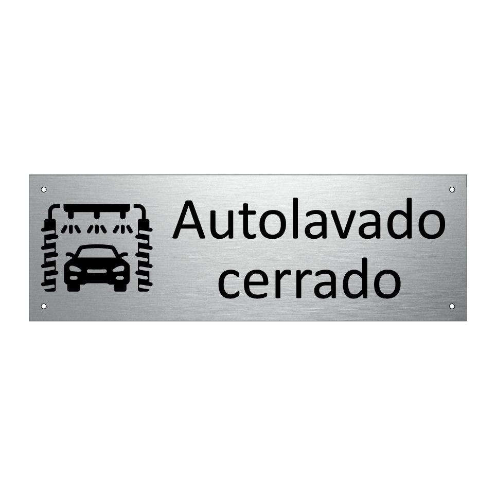 Autolavado cerrado