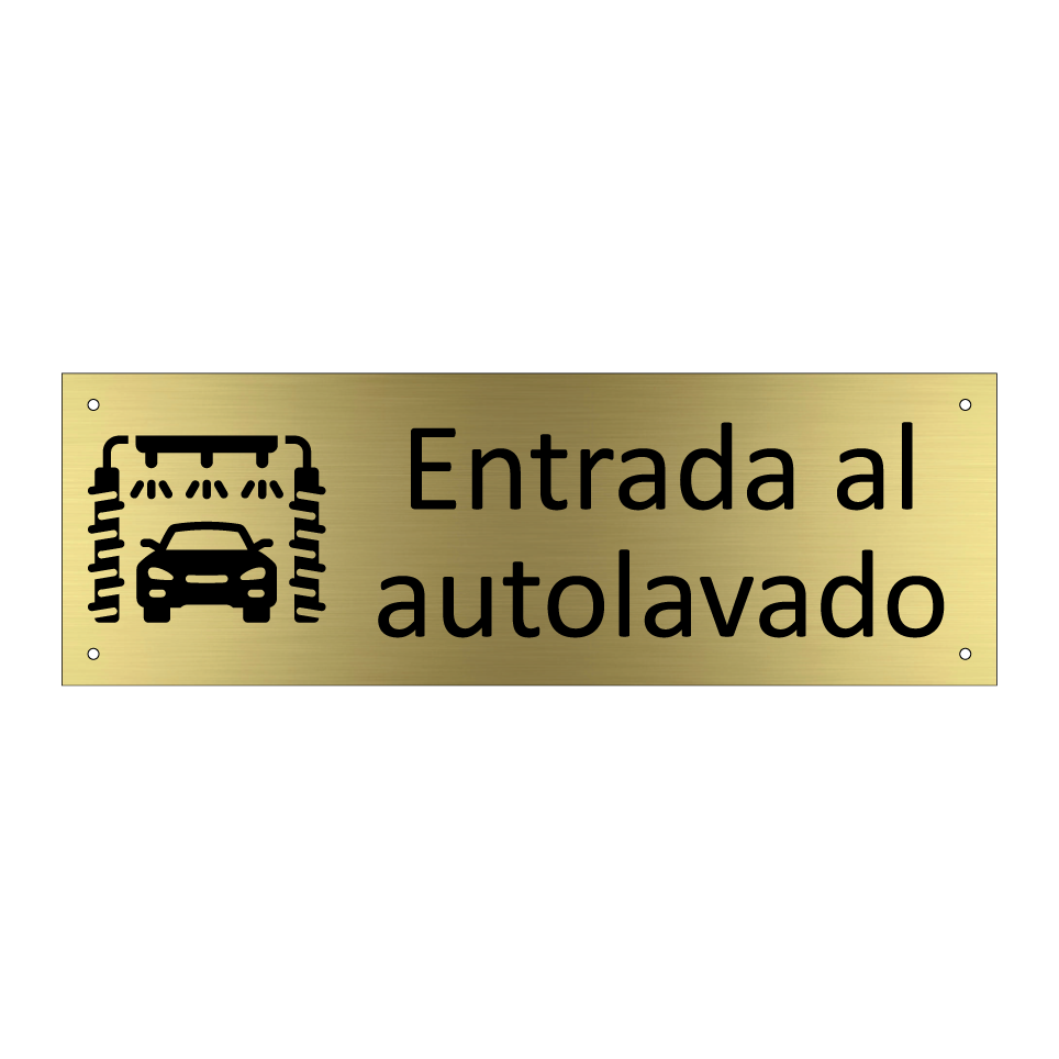 Entrada al autolavado
