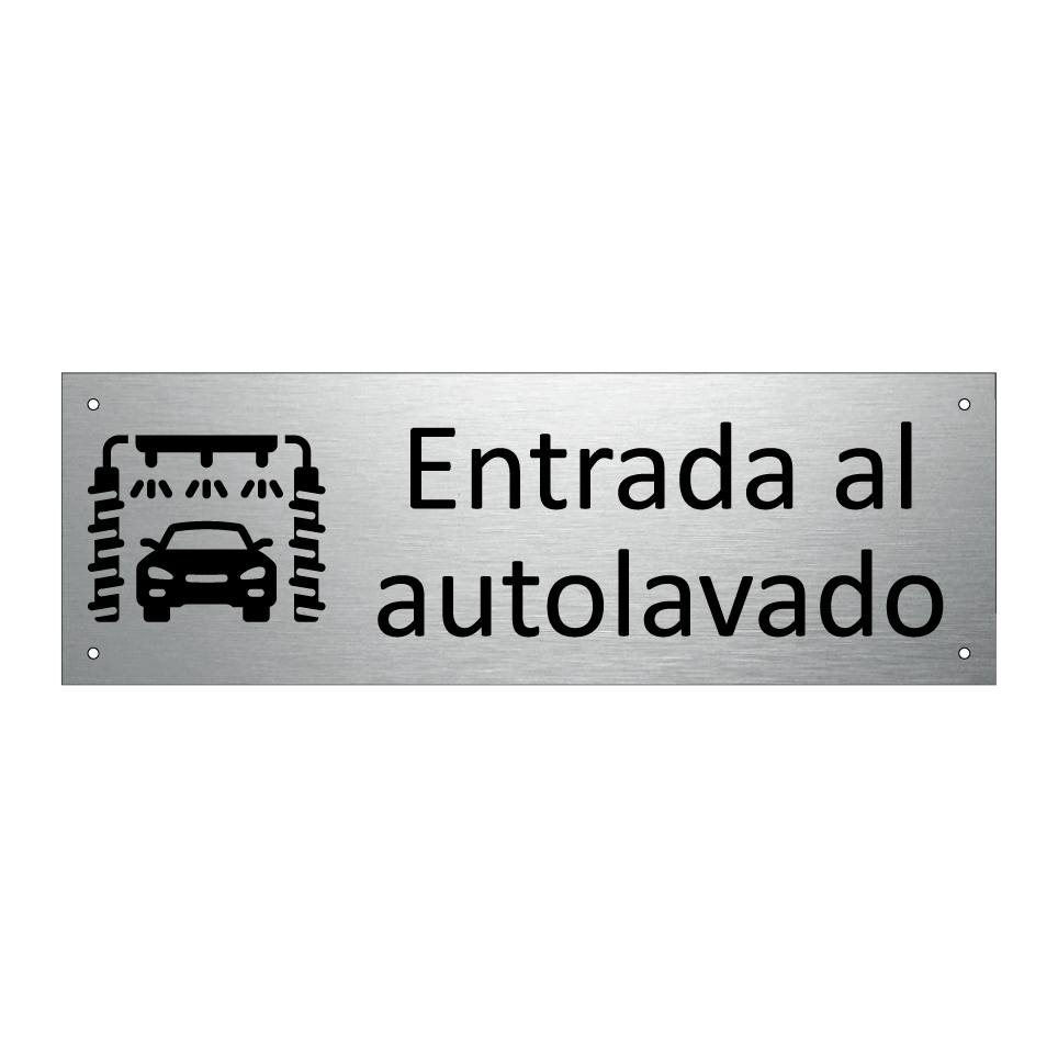 Entrada al autolavado