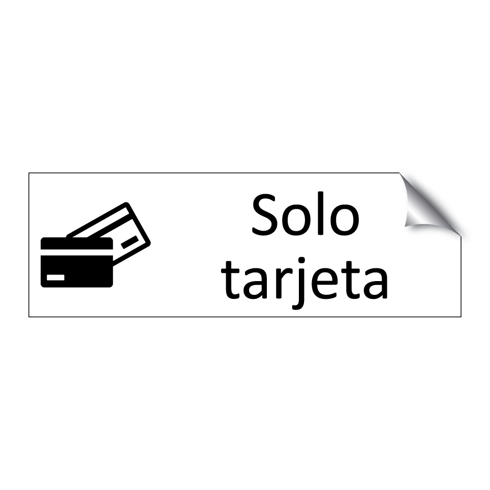 Solo tarjeta