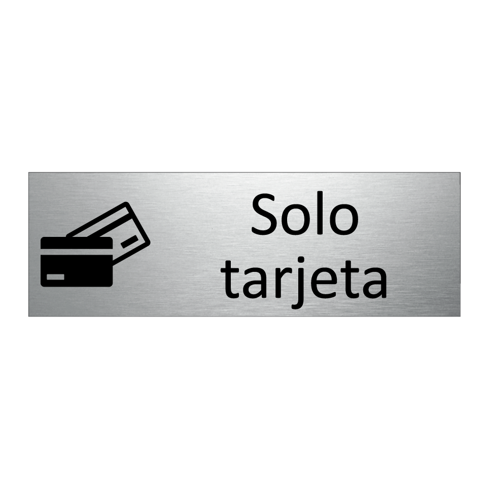 Solo tarjeta