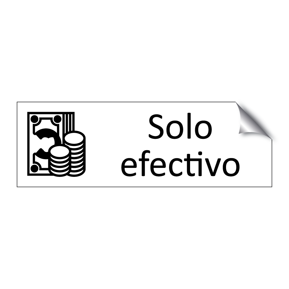 Solo efectivo