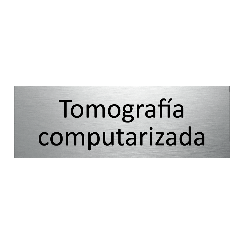 Tomografía computarizada