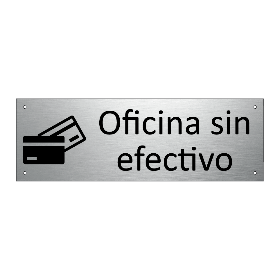 Oficina sin efectivo