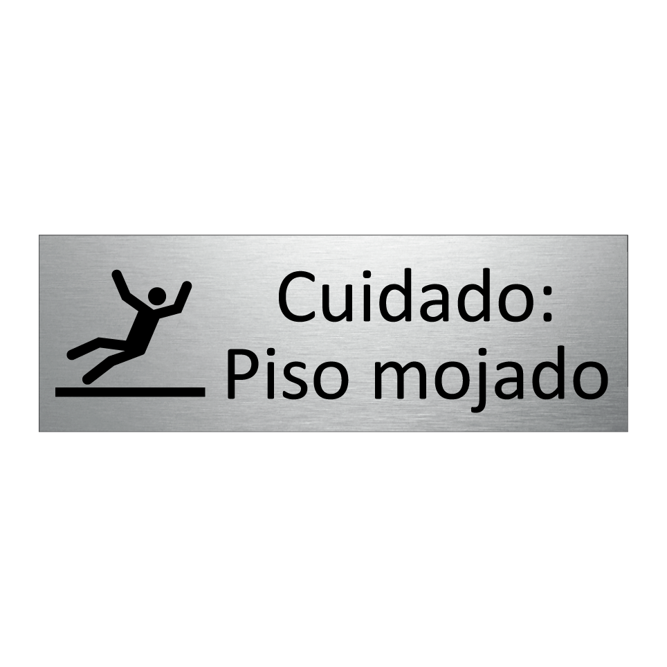 Cuidado: Piso mojado