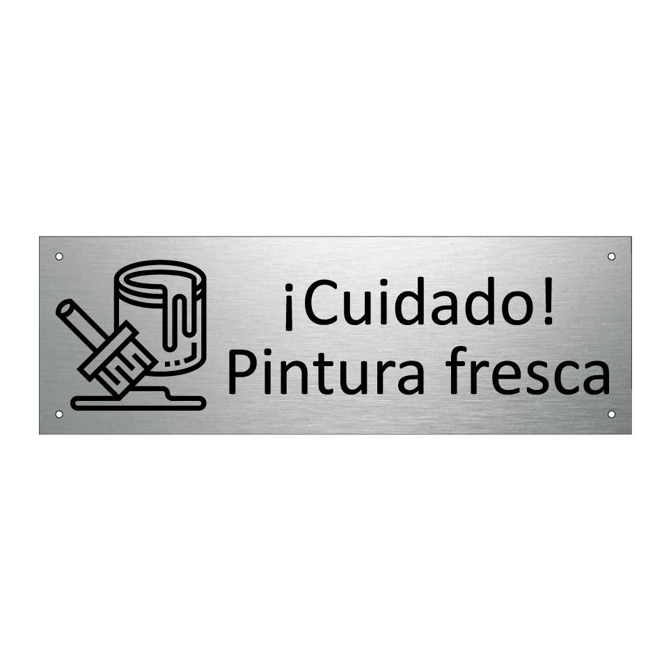 ¡Cuidado! Pintura fresca