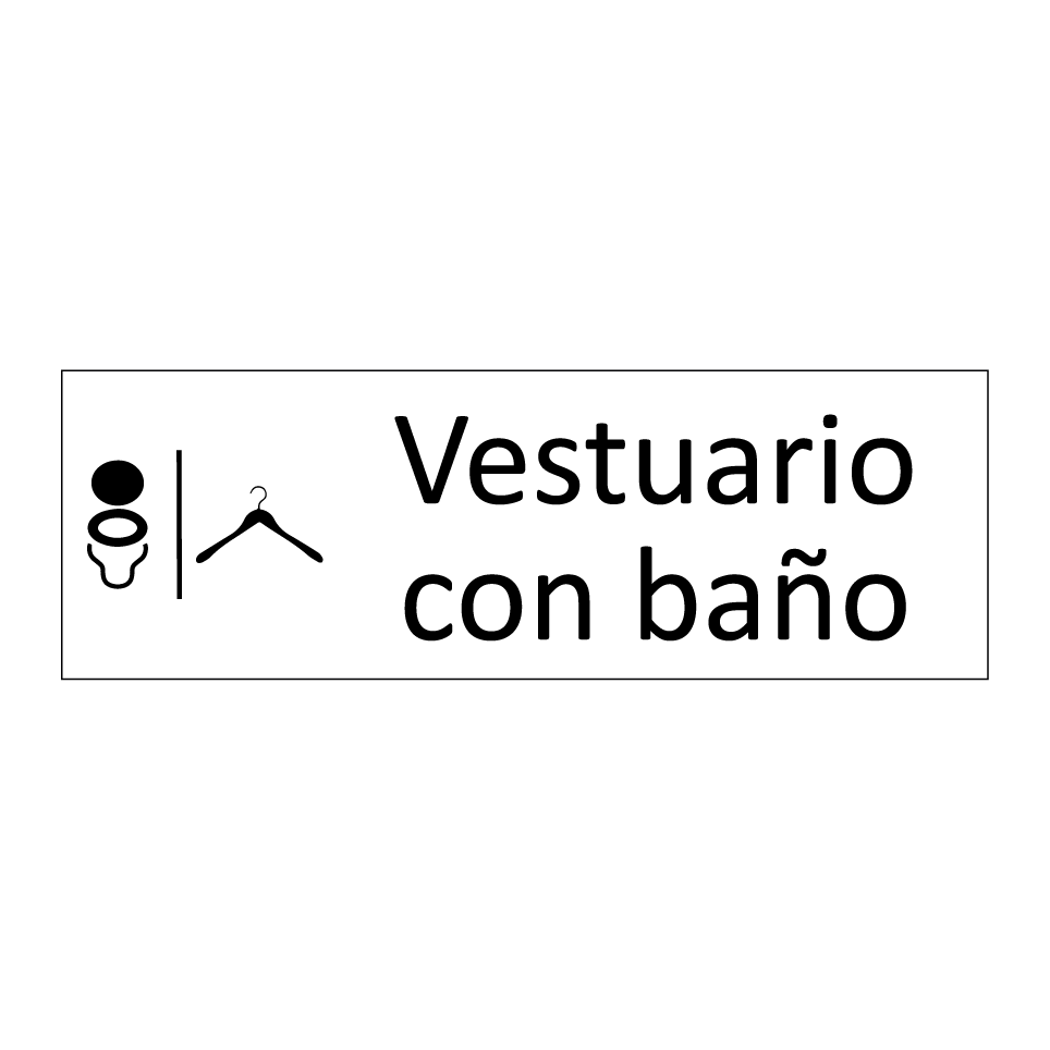 Vestuario con baño