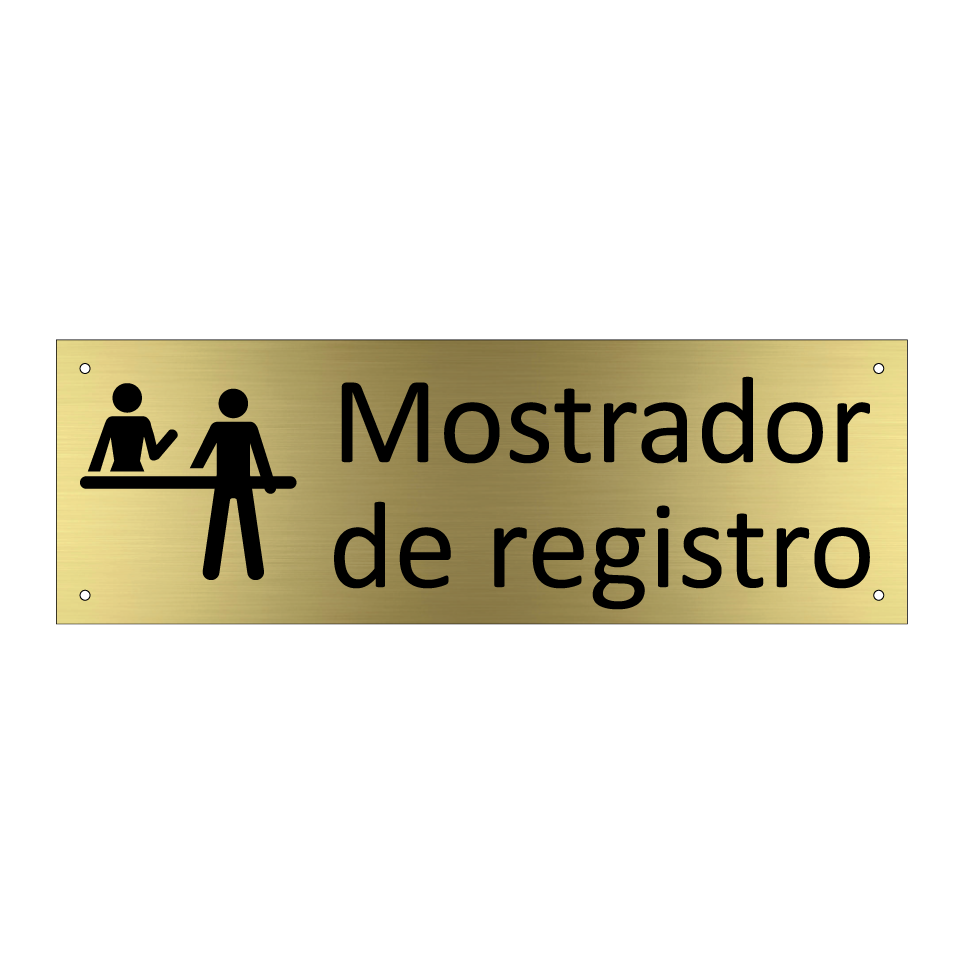 Mostrador de registro
