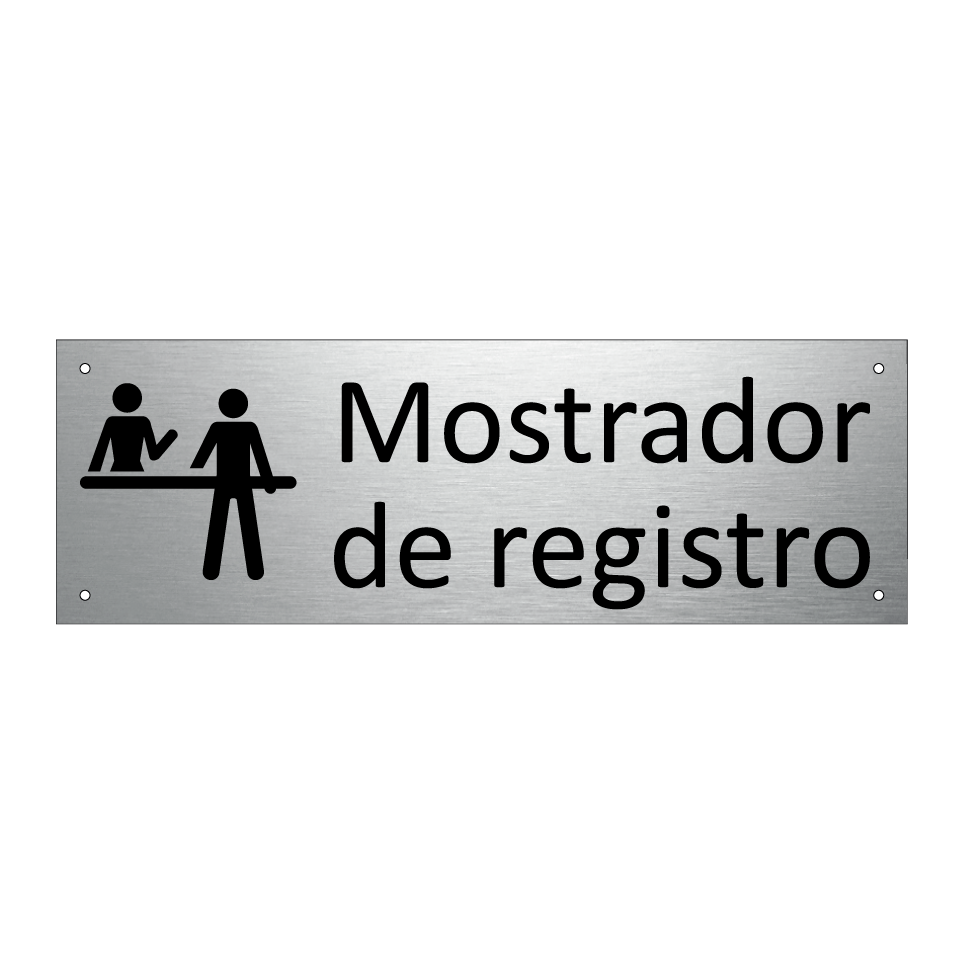 Mostrador de registro