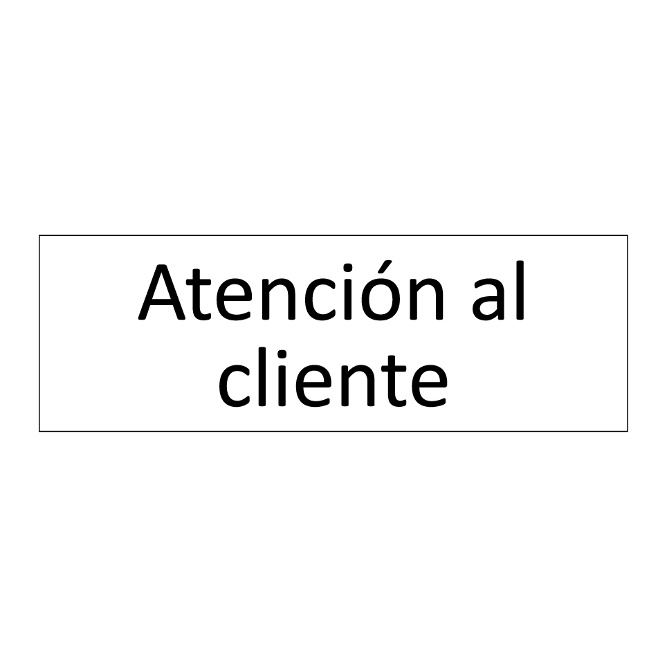 Atención al cliente
