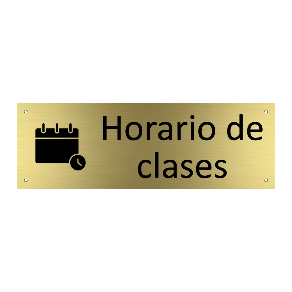 Horario de clases