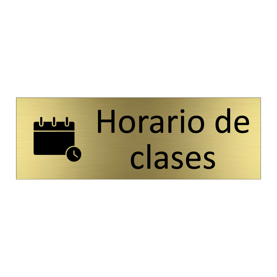 Horario de clases