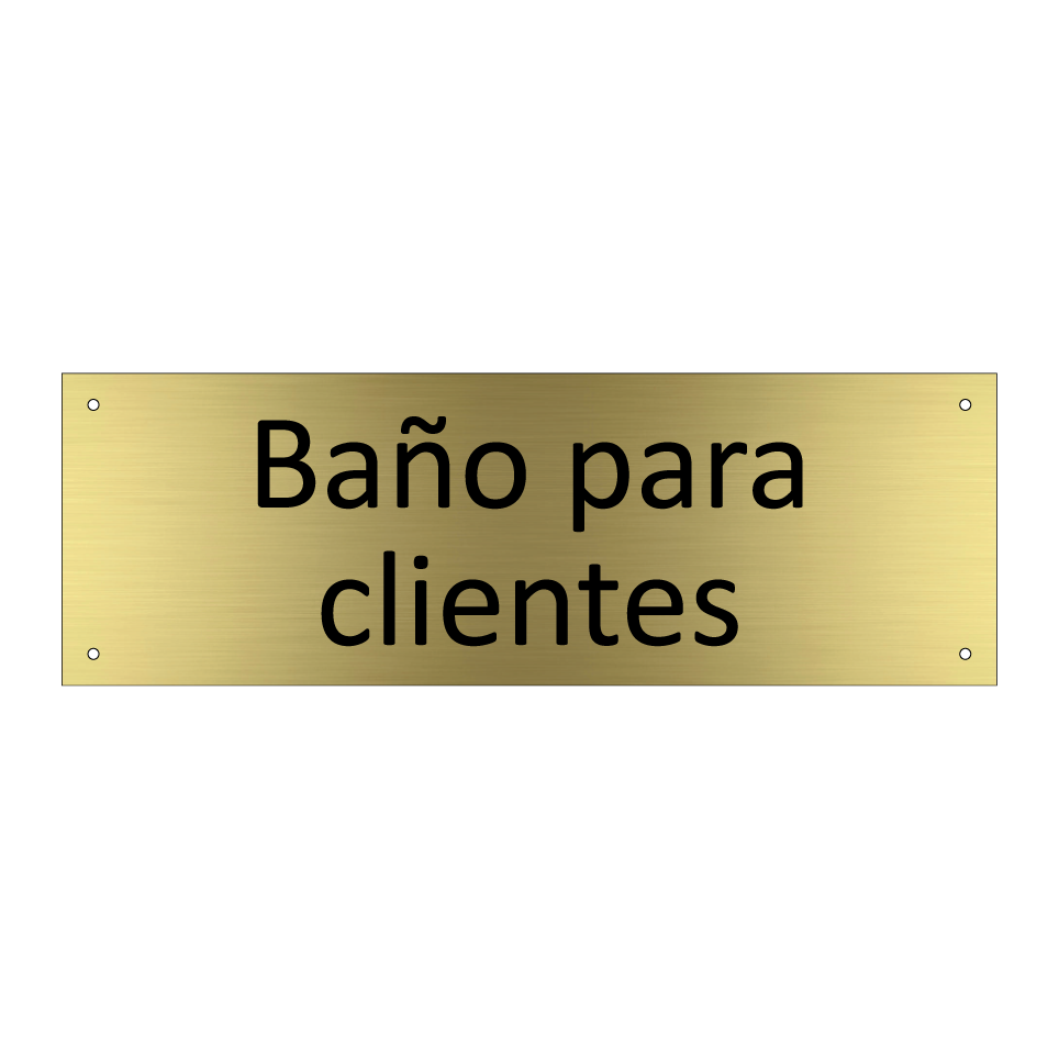 Baño para clientes