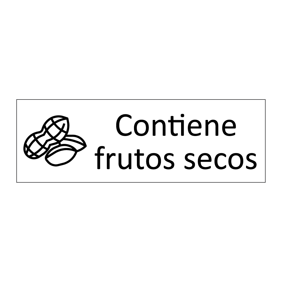 Contiene frutos secos