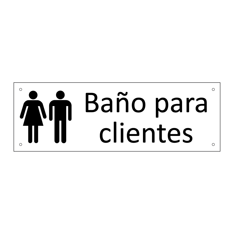 Baño para clientes
