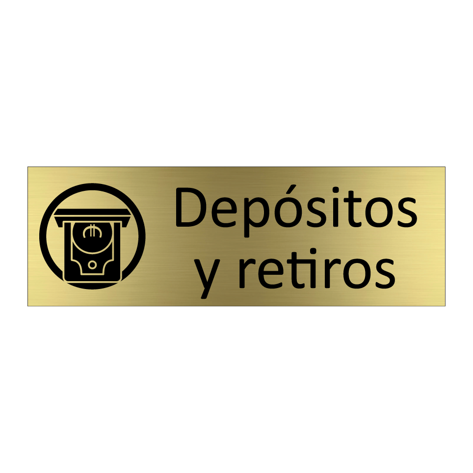 Depósitos y retiros