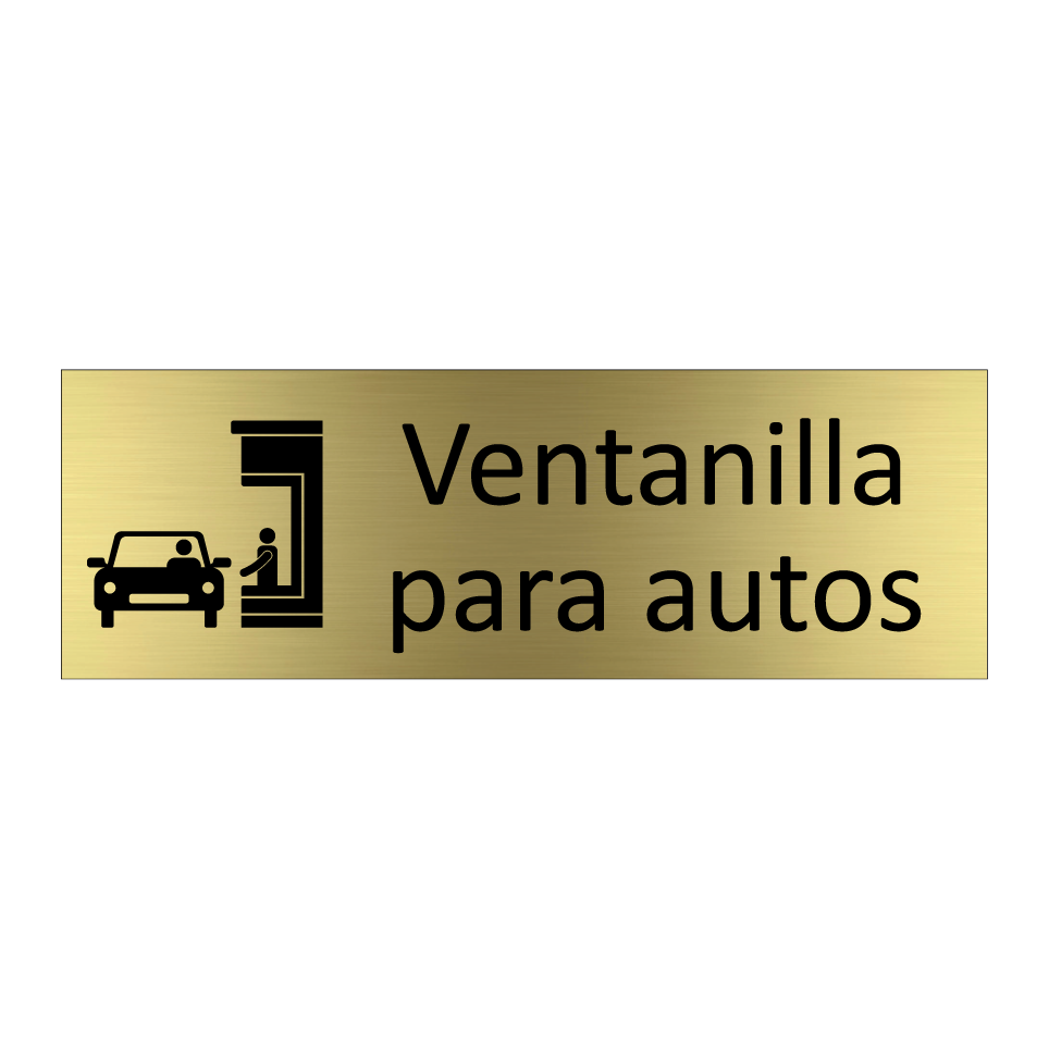 Ventanilla para autos