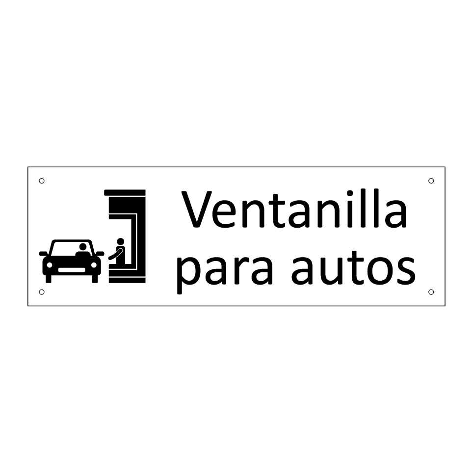 Ventanilla para autos