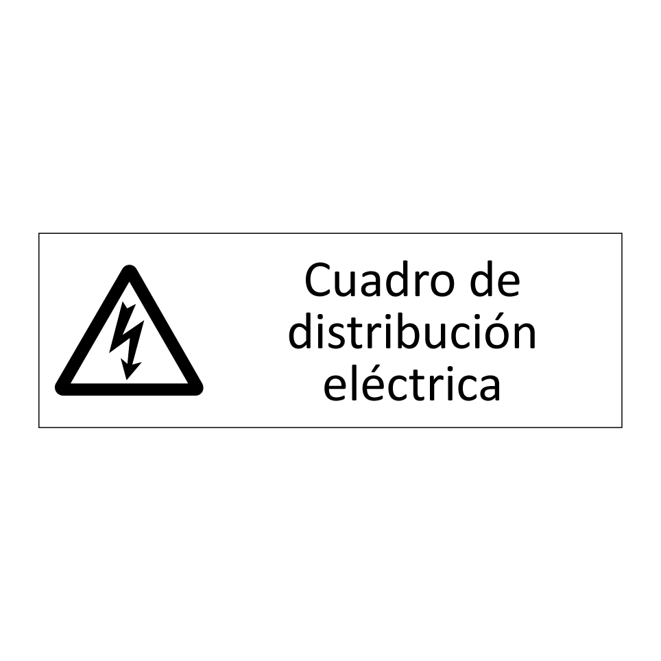 Cuadro de distribución eléctrica