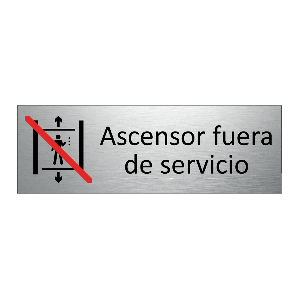 Ascensor fuera de servicio