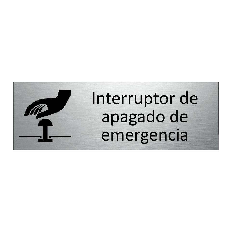Interruptor de apagado de emergencia