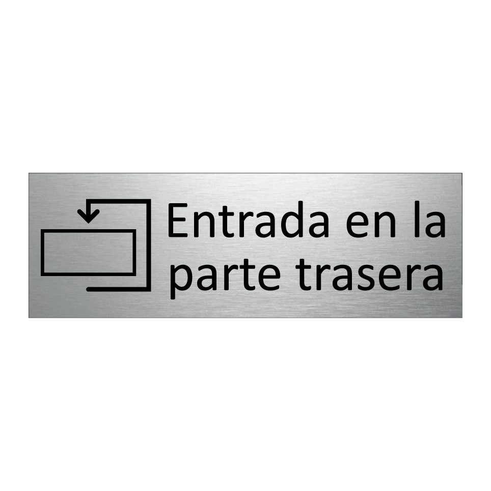 Entrada en la parte trasera