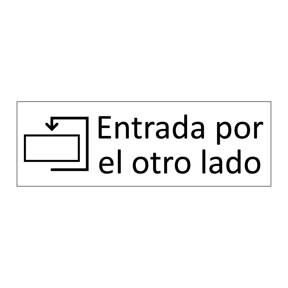 Entrada por el otro lado