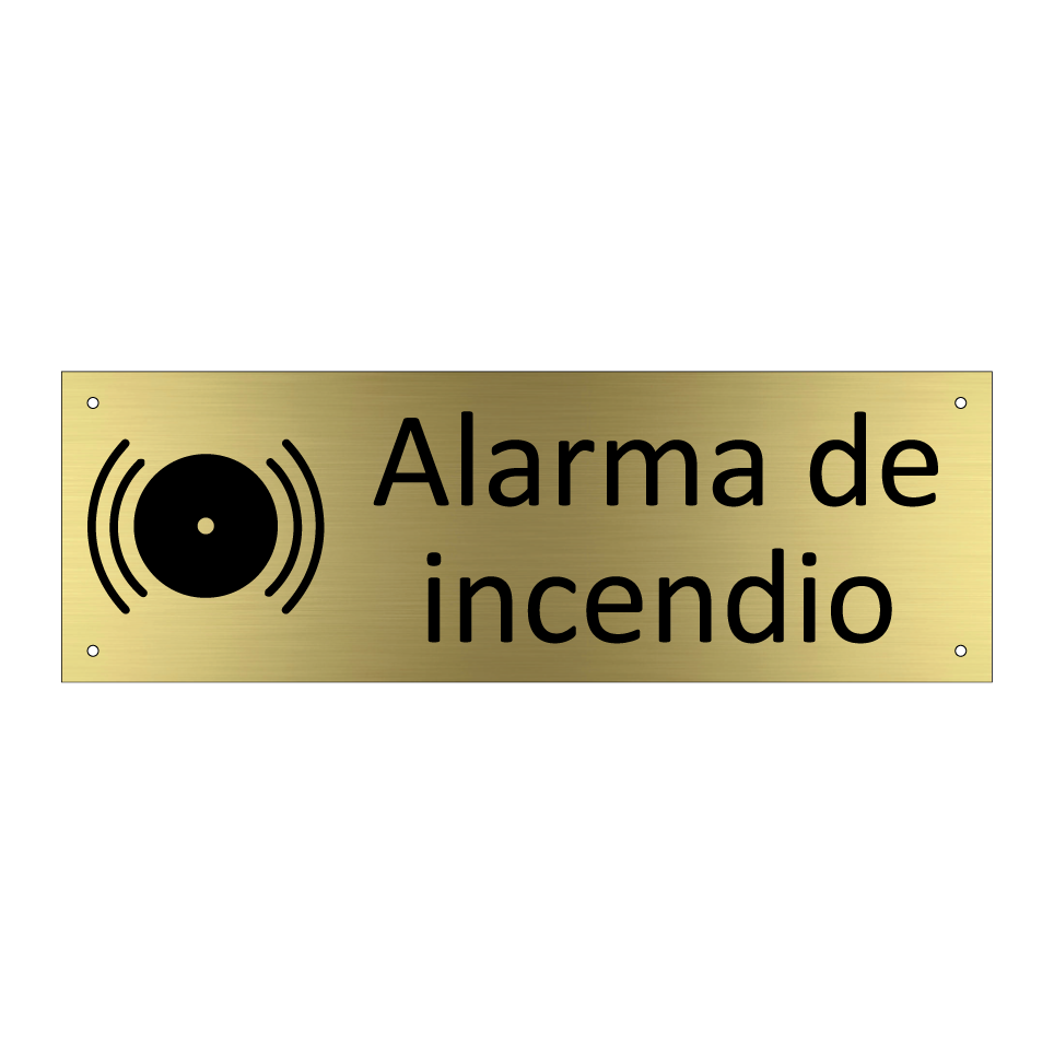 Alarma de incendio