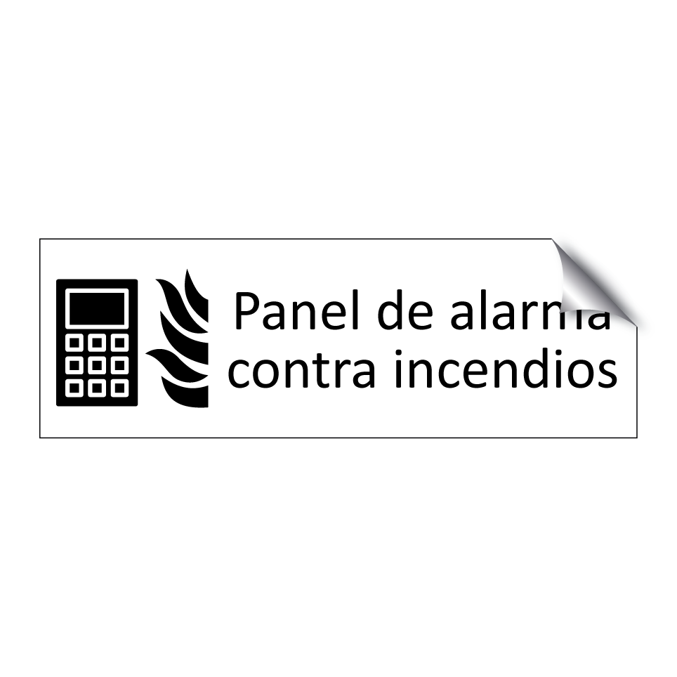 Panel de alarma contra incendios