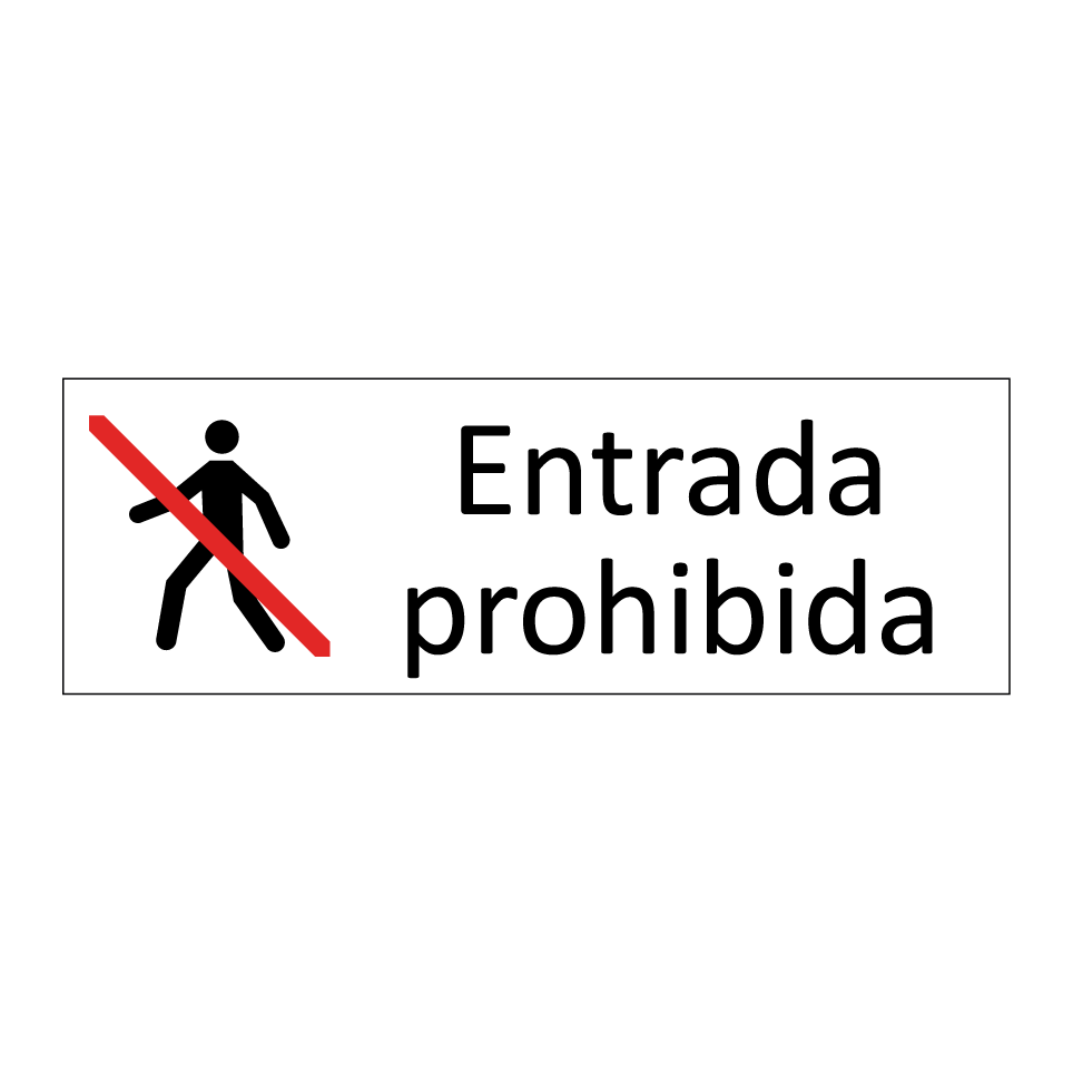 Entrada prohibida