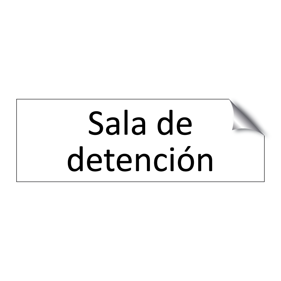Sala de detención